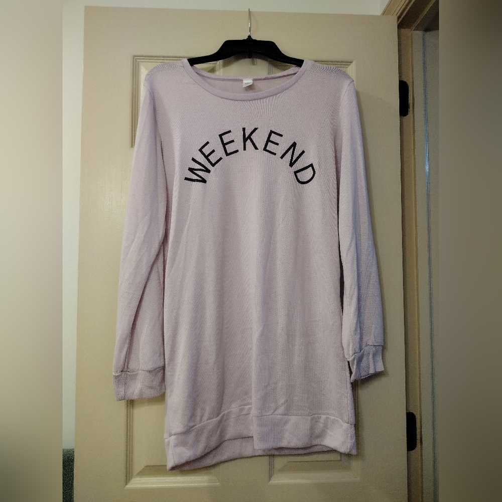Lavender Weekend Sweatshirt